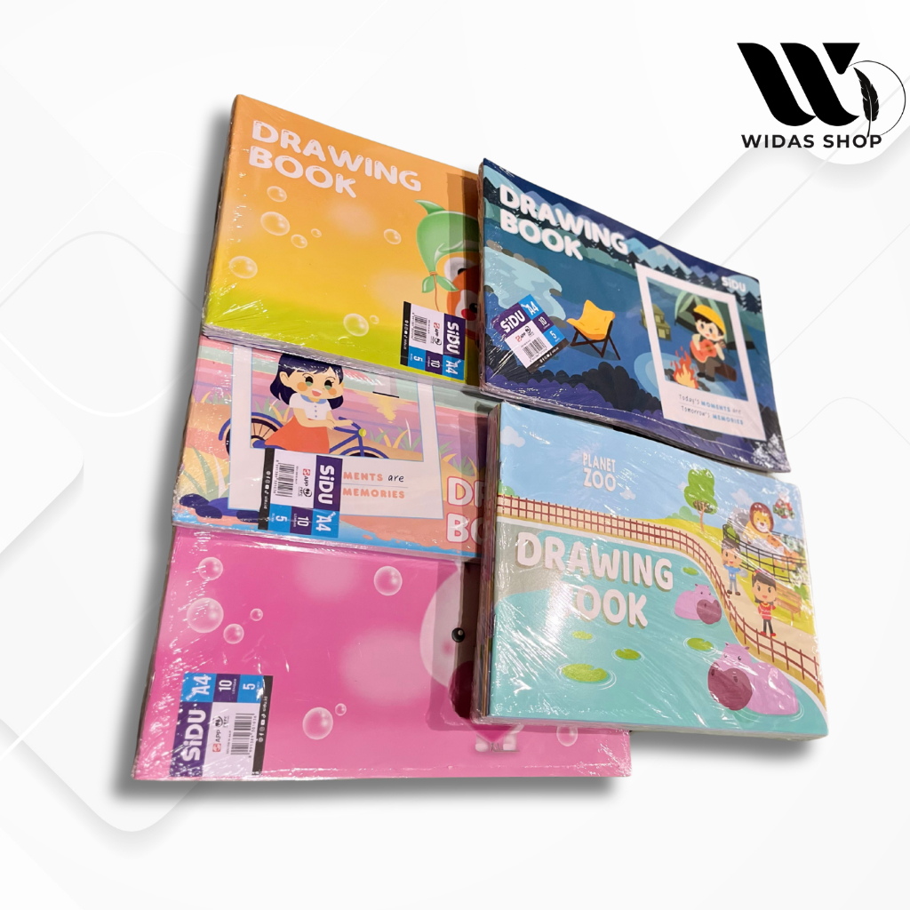 

Buku Gambar A4 SiDU 10 Lembar (5 Buku)