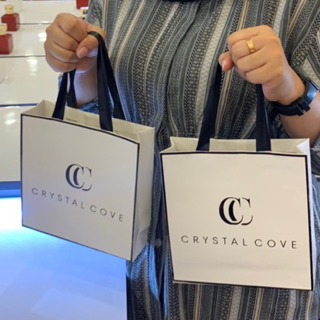 

Paper bag crystal cove