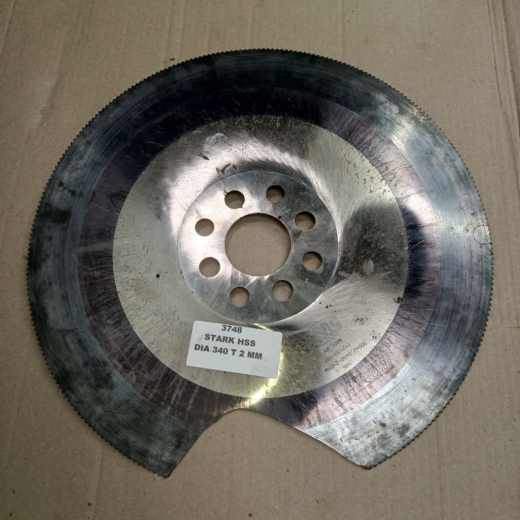 A065 Circle Saw HSS / Gergaji HSS / Bahan Taji Ayam / Bahan Pisau Premium