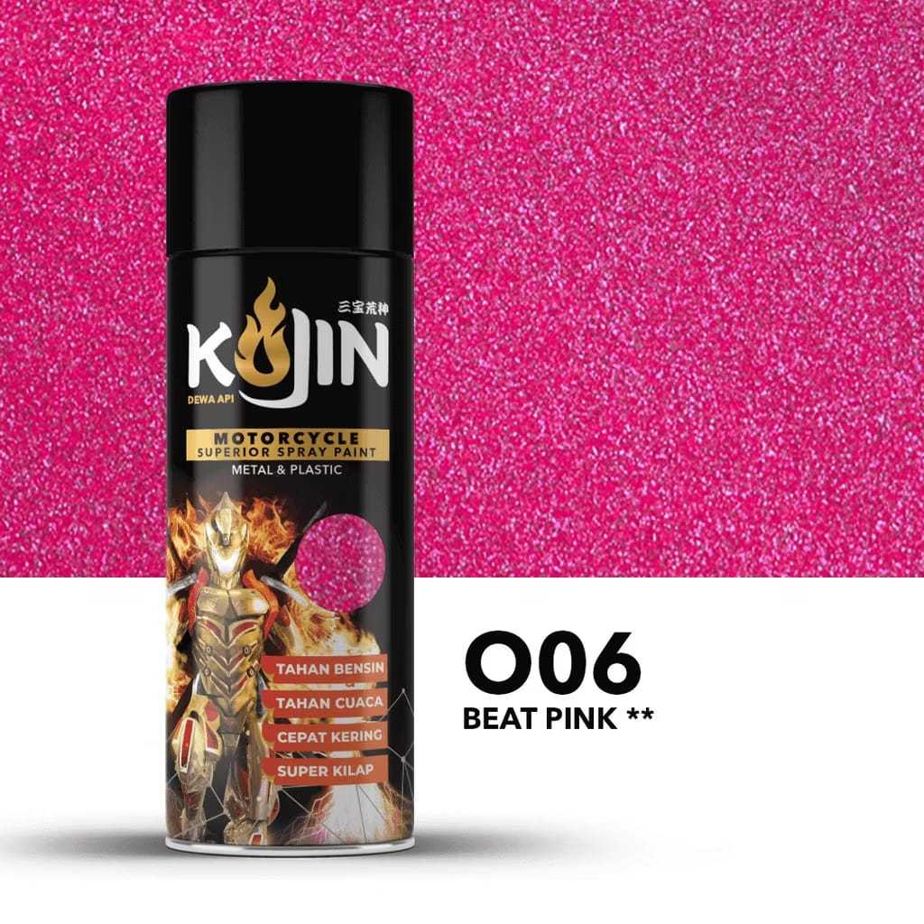 Cat Semprot Motor KOJIN Pilox Aerosol 400cc - Beat Pink