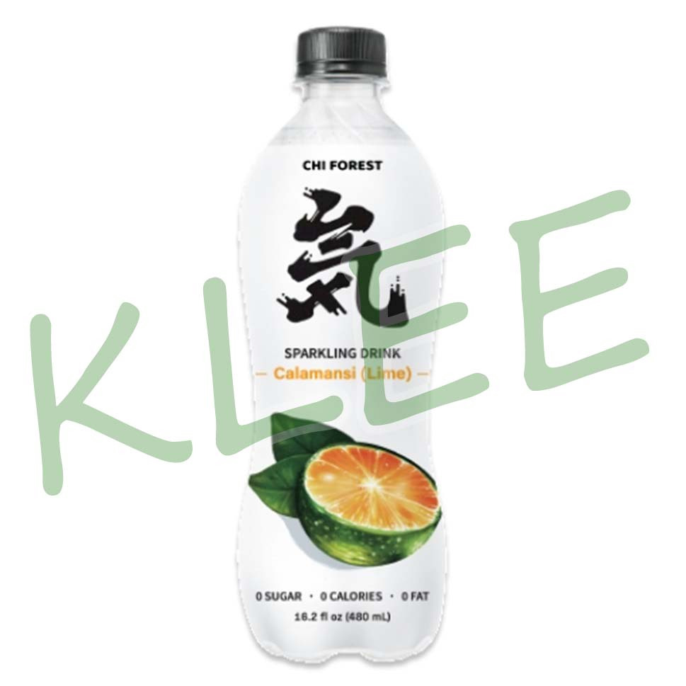 CHI Forest Sparkling Water Bebas Gula Calamansi Lime 480ml - Minuman Soda Rasa Jeruk