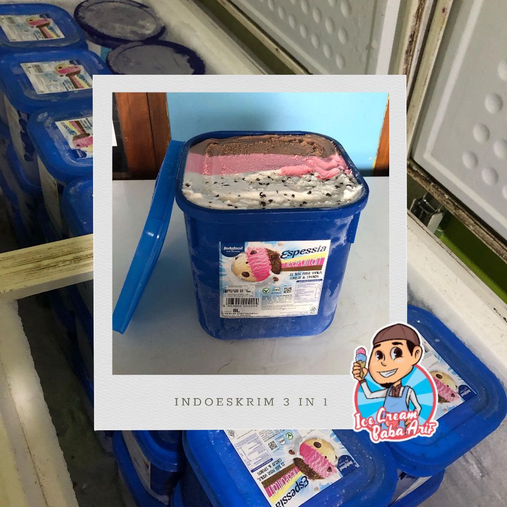 

Ice Cream 8 Liter Murah – Es Krim Emberan Jumbo, Cocok untuk Acara & Jualan