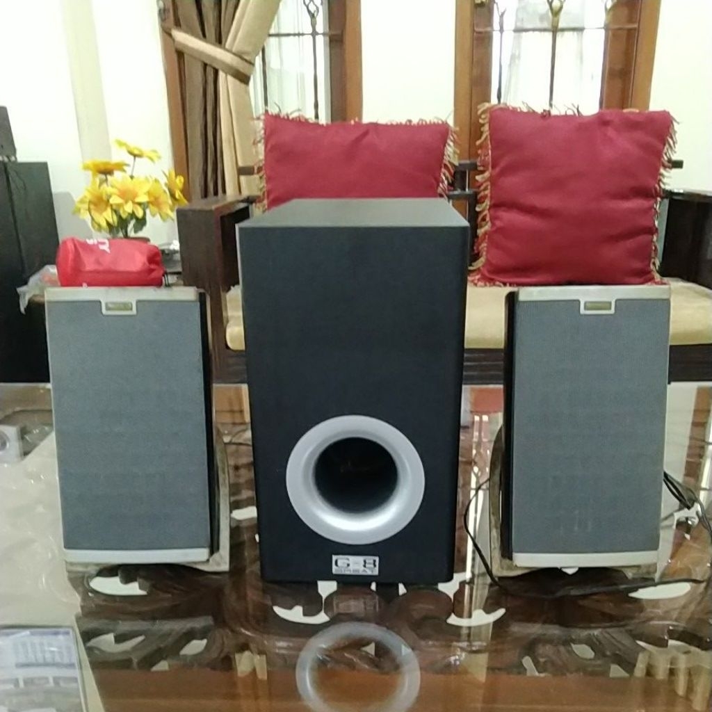 Subwoofer Pasif 7,5 inchi G-8 Great G - 428 HT + 2 unit speaker pasif Altec Lansing Multimedia speak