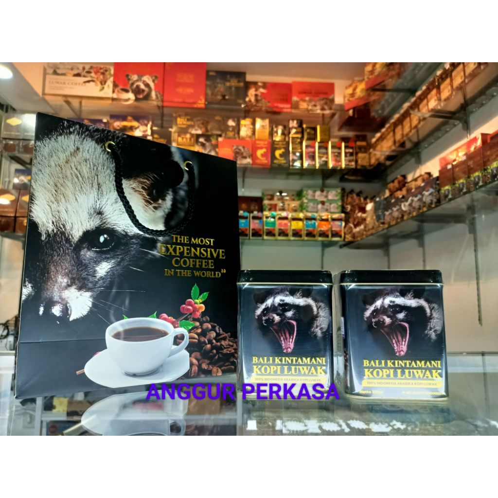 

Kopi Luwak Bali Kintamani Kemasan Kaleng Premium - Worcas