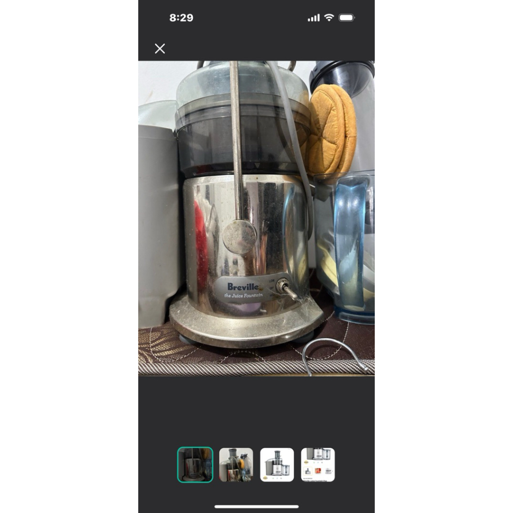 Breville press juicer