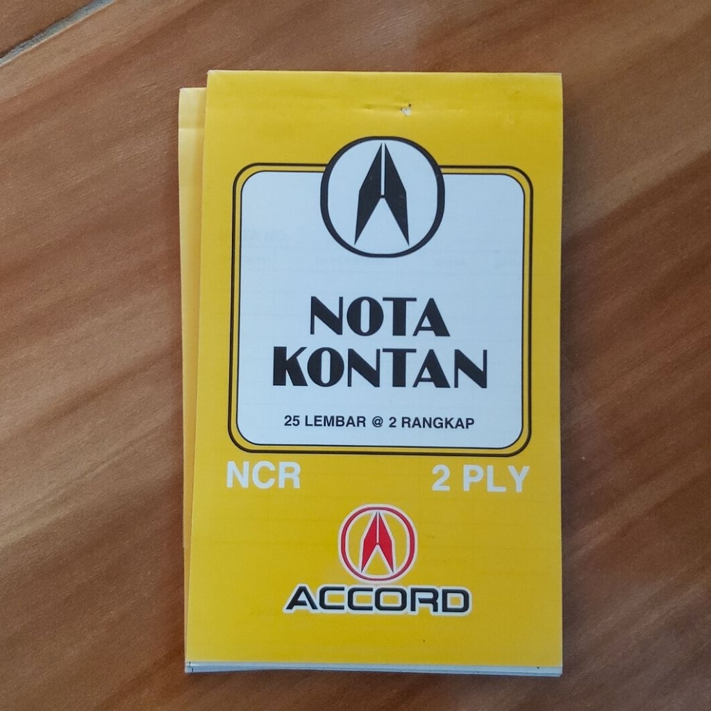 

Buku Nota Kontan ACCORD
