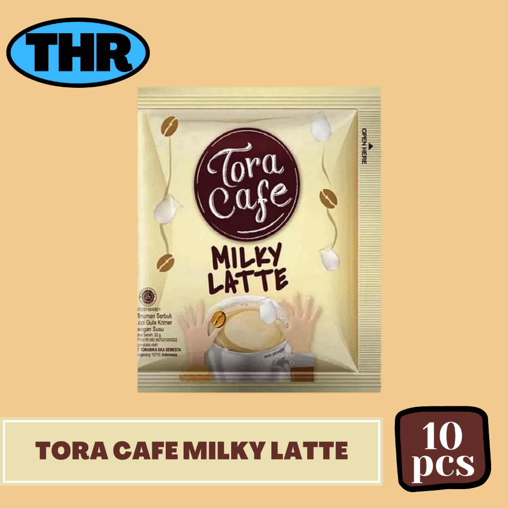 

Toracafe Milky Latte 1 Renceng isi 10 sachet