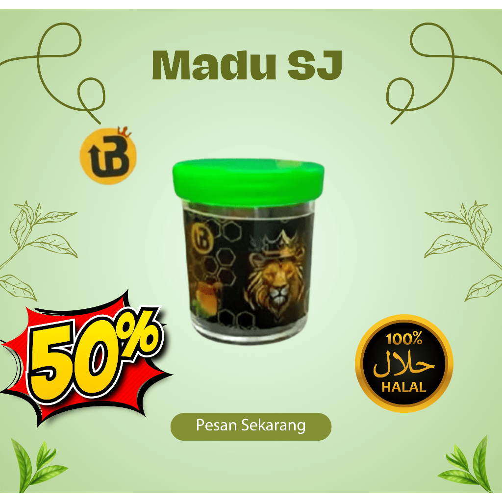 

Obat Kuat Pria Tahan Lama — Kapsul Madu SJ Herbal Alami — Best Seller!