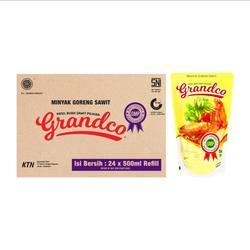Grandco Minyak Goreng 500ml (1 dus isi 24 pouch)
