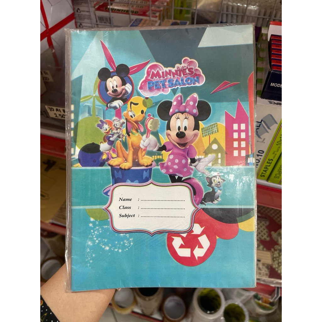

SAMPUL BUKU KARAKTER UKURAN STANDAR / SAMPUL BUKU LUCU / SAMPUL BUKU QWARTO YES ISI 10