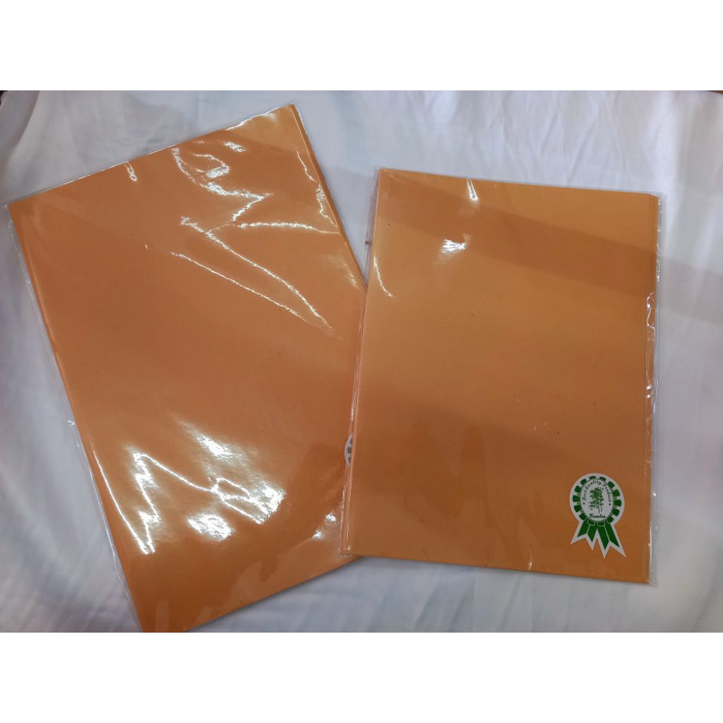 

Sampul buku coklat bambo polos/isi 20lembar/boxy dan kwarto