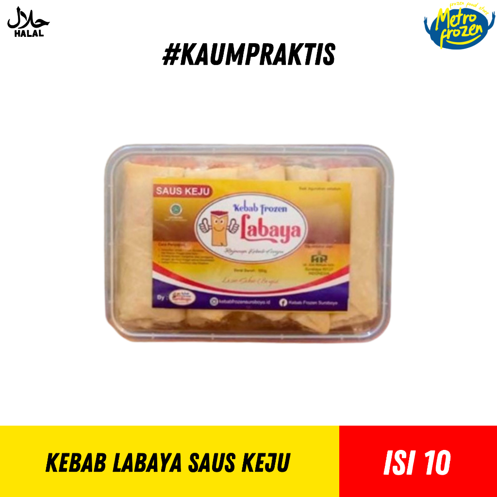 

KEBAB Suroboyo Saus Keju isi 10 //kebab isi keju //kebab labaya saus keju