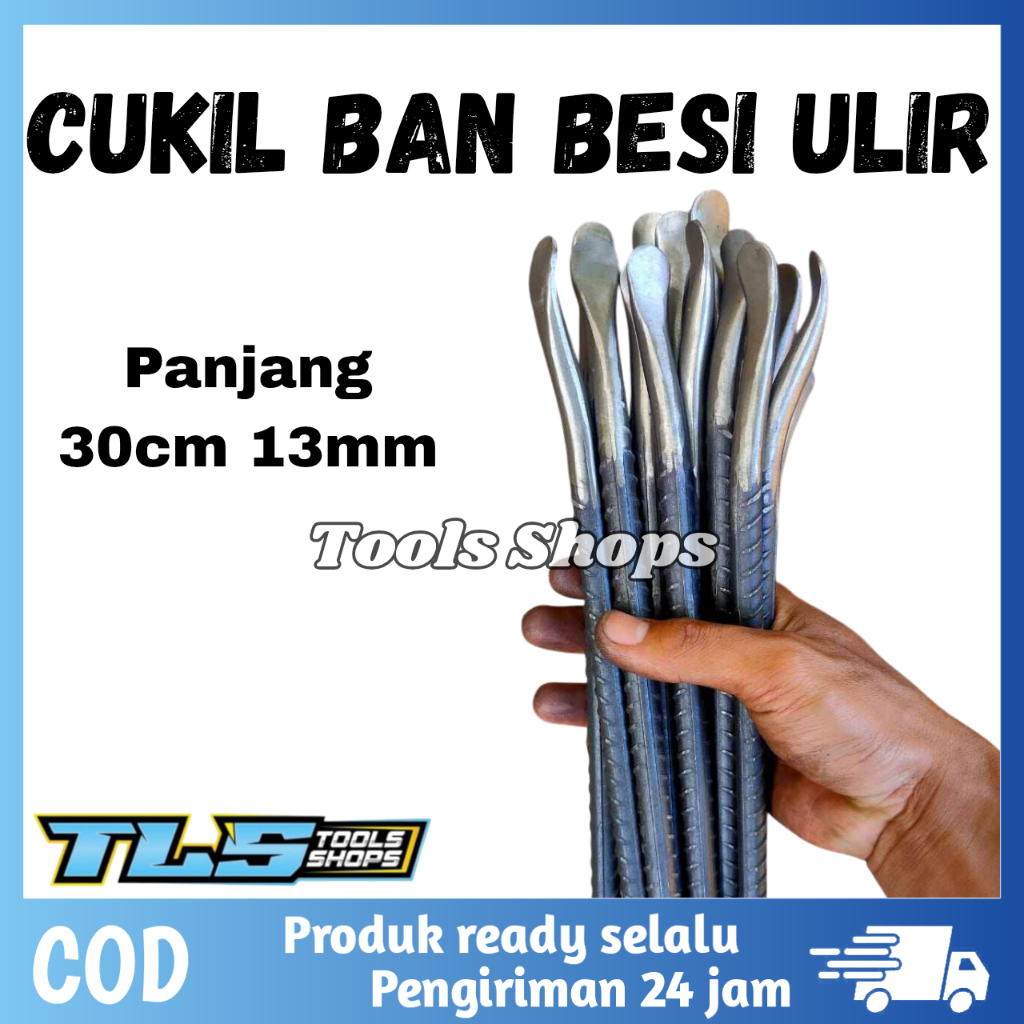 Alat Cungkil Pencongkel Ban Sepeda Ban Motor Bahan Besi isi 3