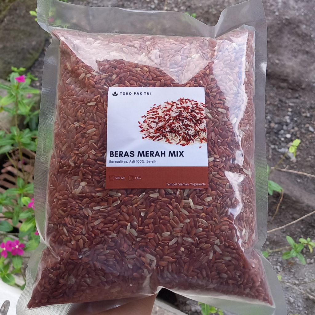 

Beras Merah Campuran Bersih Berkualitas 1 Kg