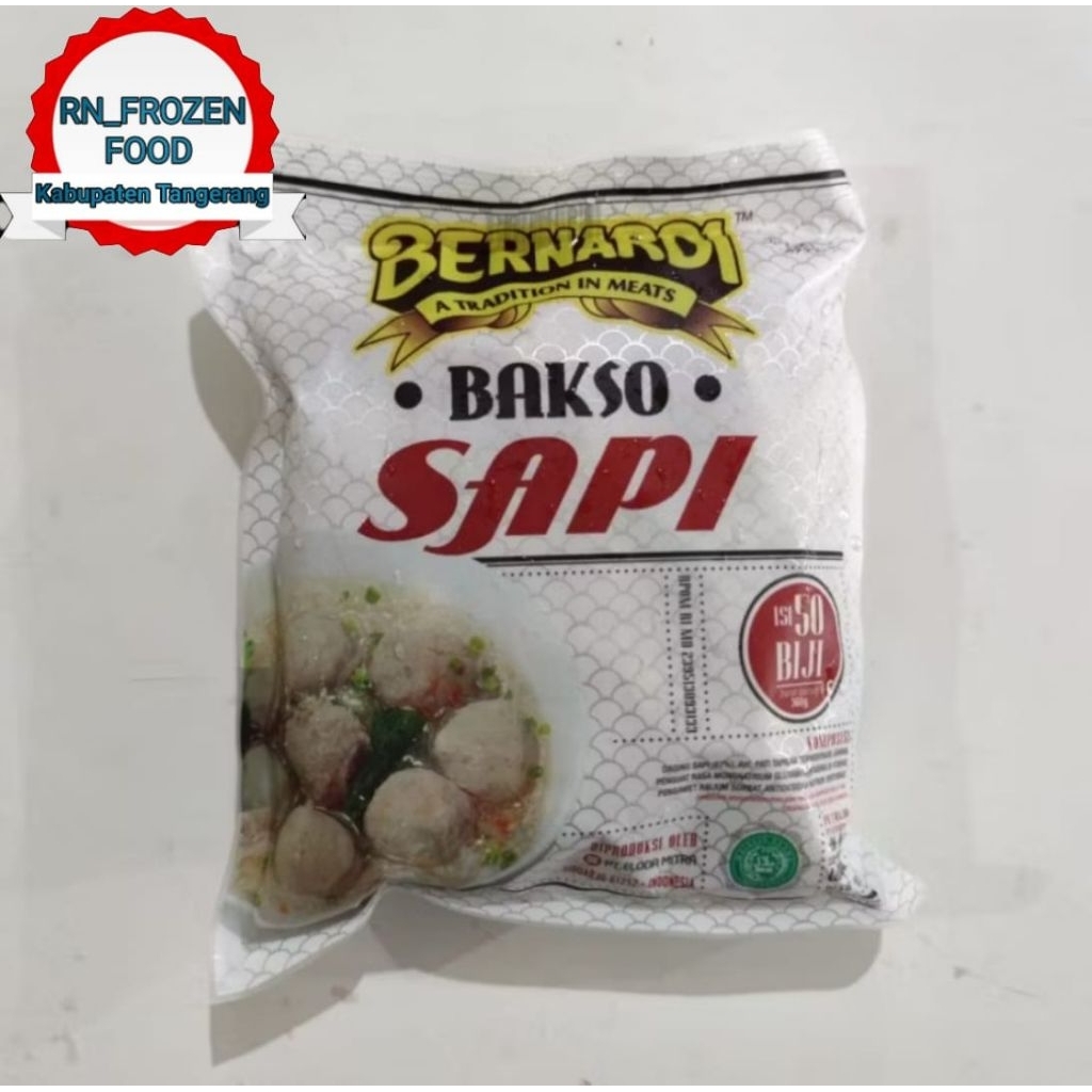 

BERNARDI BASO SAPI HALUS ISI 50's KEMASAN 360gr