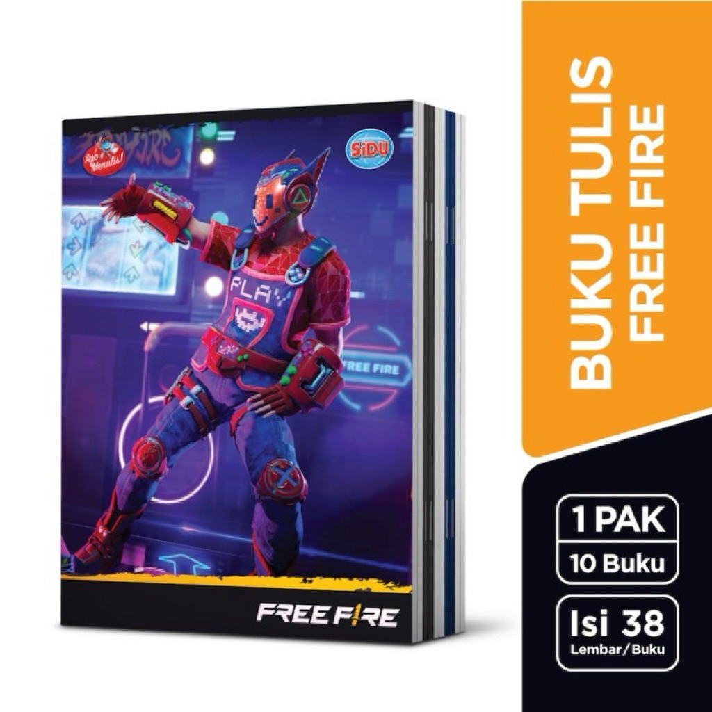 

(SIDU) SINAR DUNIA Buku Tulis isi 38 Lembar (1 Pack isi 10 Pcs) / Buku Tulis