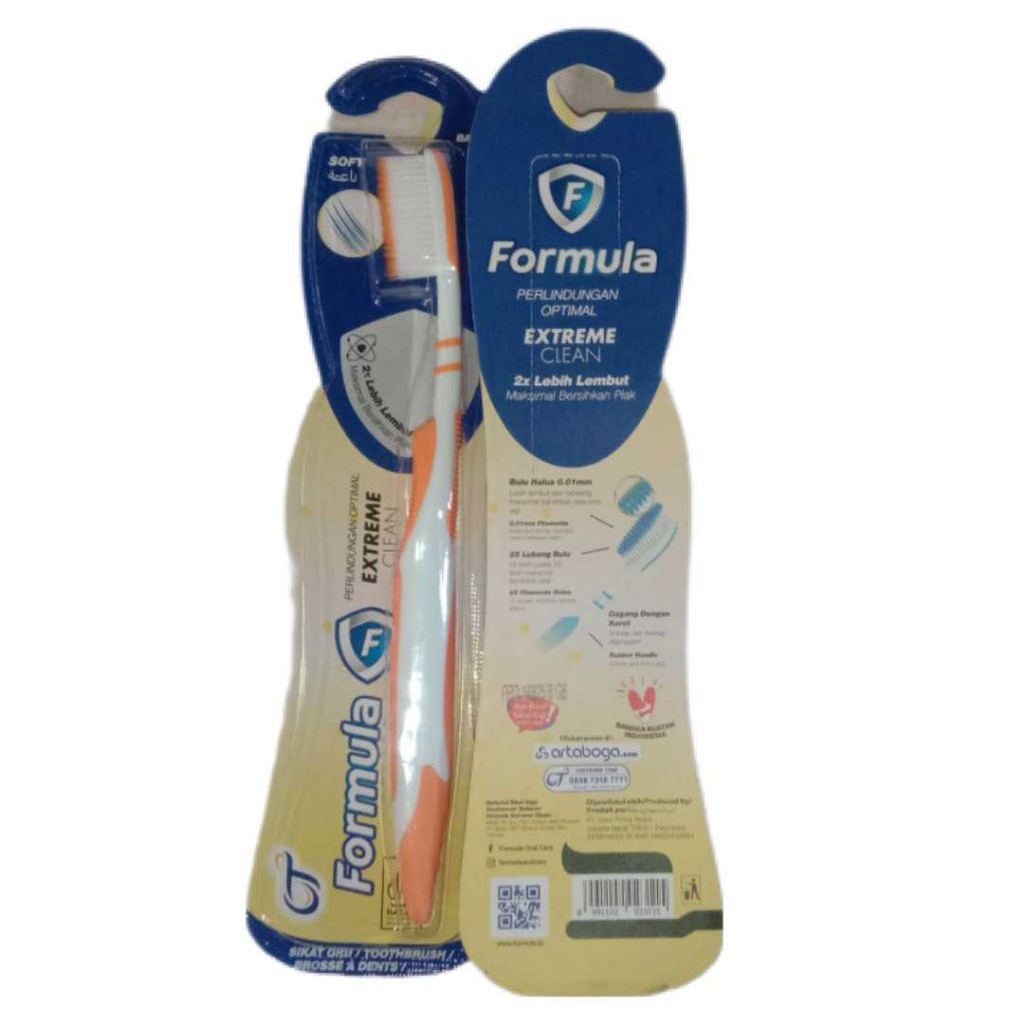 Formula Sikat Gigi Extreme Clean, Formula Sikat Gigi Sparkling White