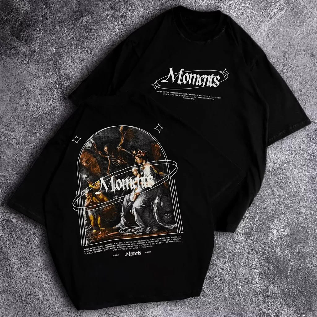 Kaos Pria Distro Streetwear Motif Mitologi Yunani | T-Shirt Lengan Pendek Bisa COD