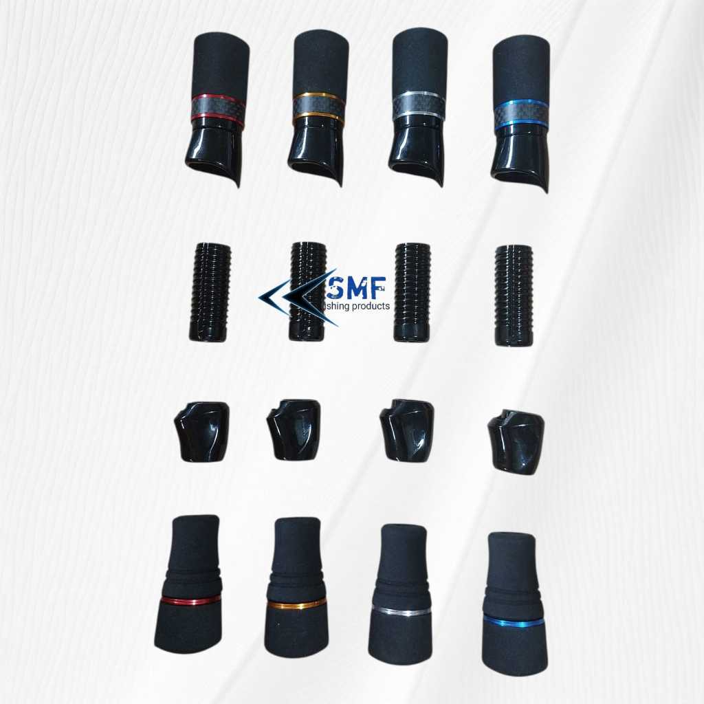 Reel Seat Skeleton Combi set Eva Carbon / Reel Seat Micro Fishing