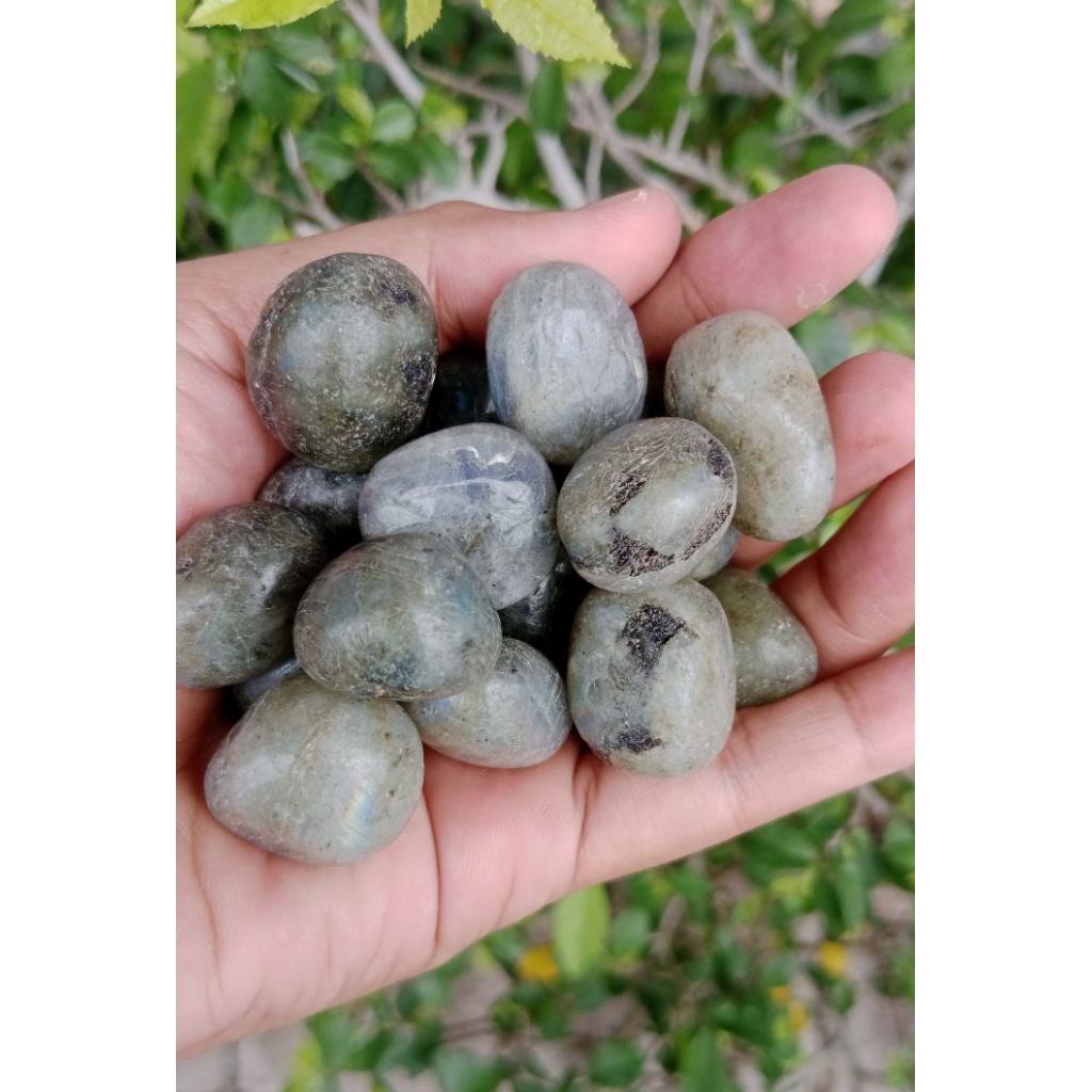 Bahan Batu Akik dan Permata Labrador Pelangi rough.05