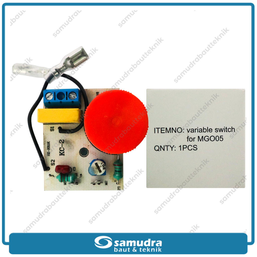 MOLLAR Spare Part Variable Speed Switch Saklar Mini Grinder MG005 Bor