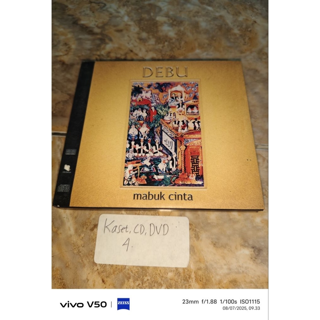 Kaset CD - Debu Mabuk Cinta