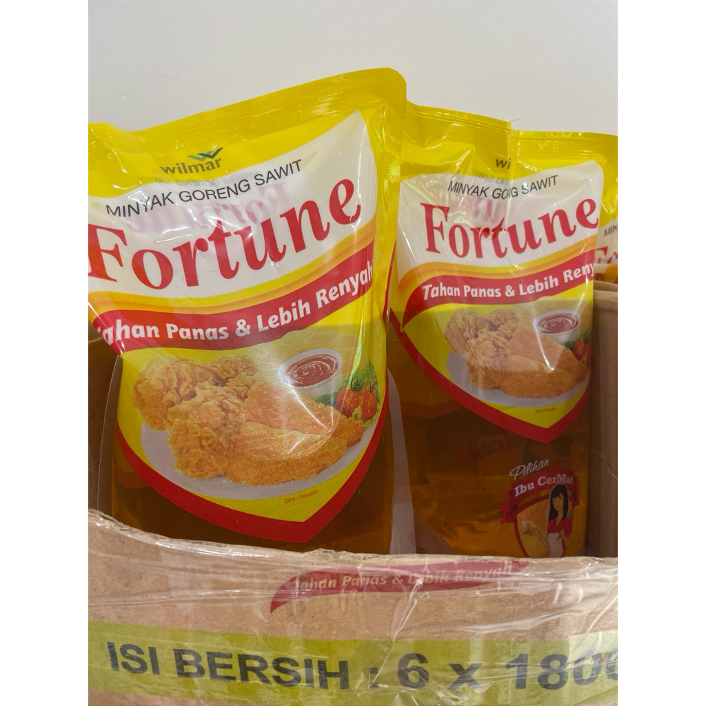 

minyak goreng fortune 1800 ml
