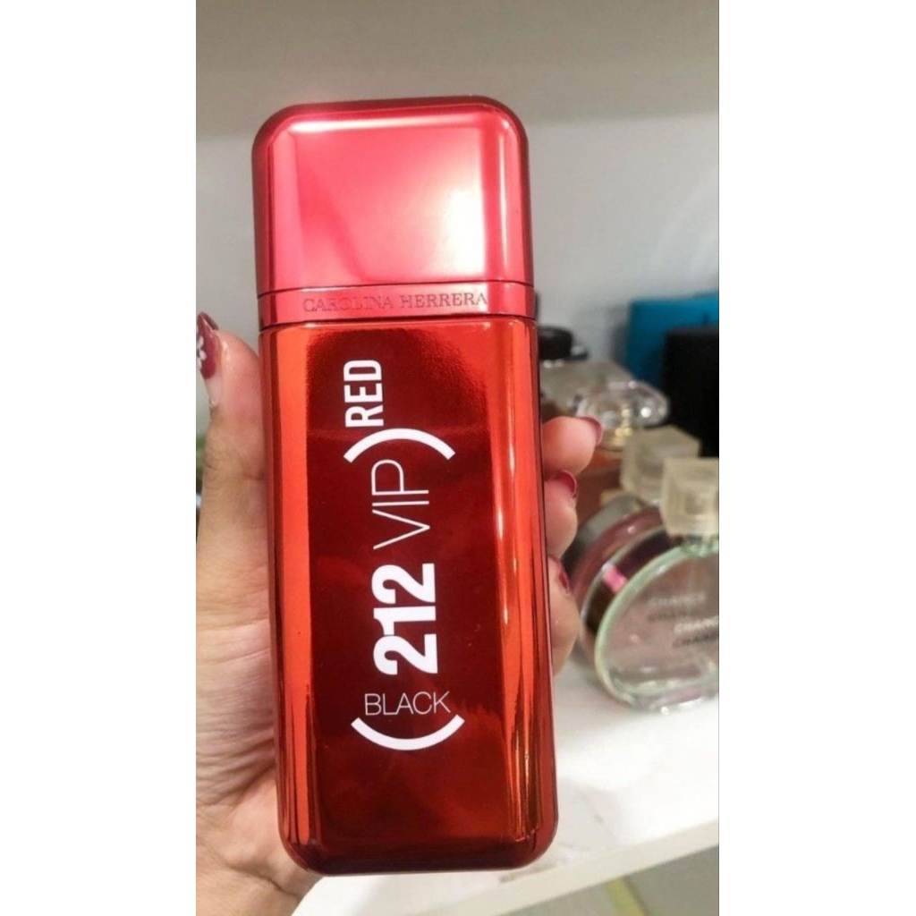 VIP BLACK RED 212 FOR Men 100ml nonbox/tester original Reject