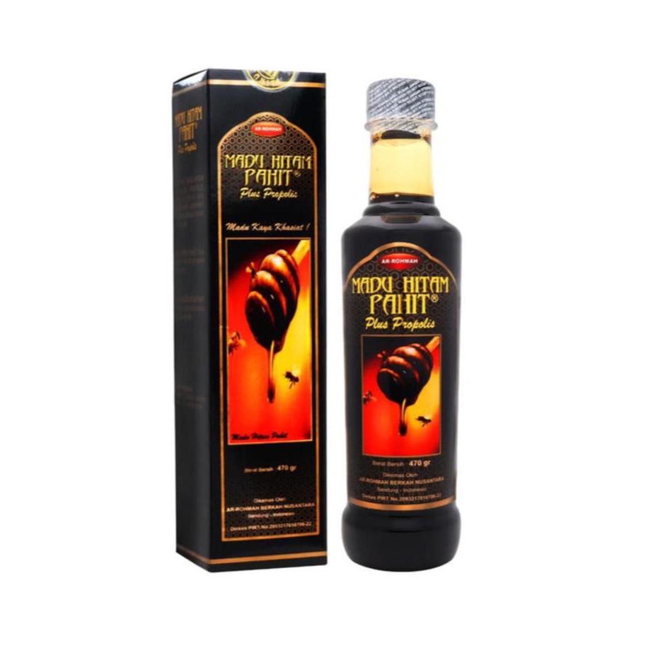 

AR-ROHMAH - Madu Hitam Pahit Arrohmah 470gr Hitam Pahit Insulin