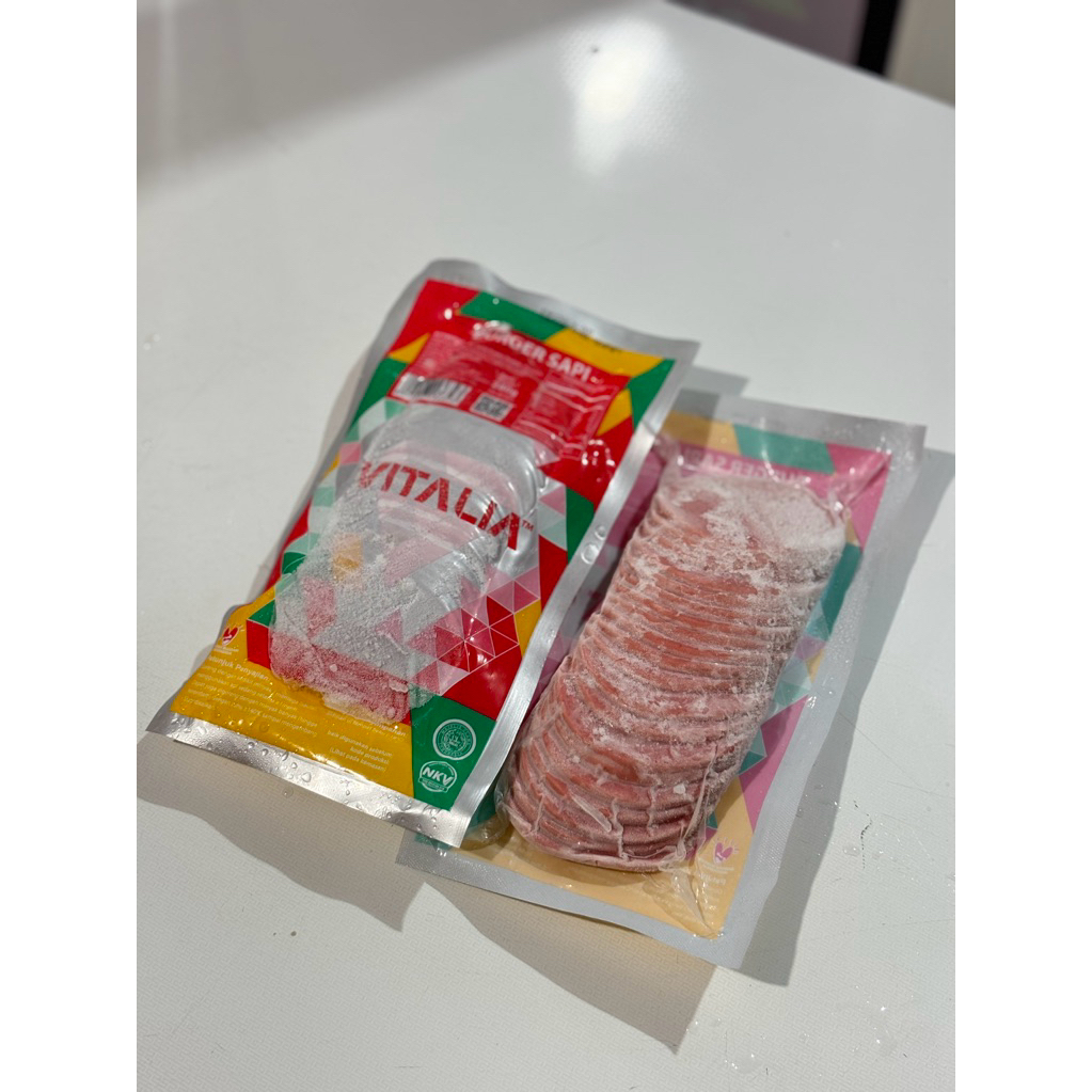 

Vitalia Beef Burger Mini Isi 20