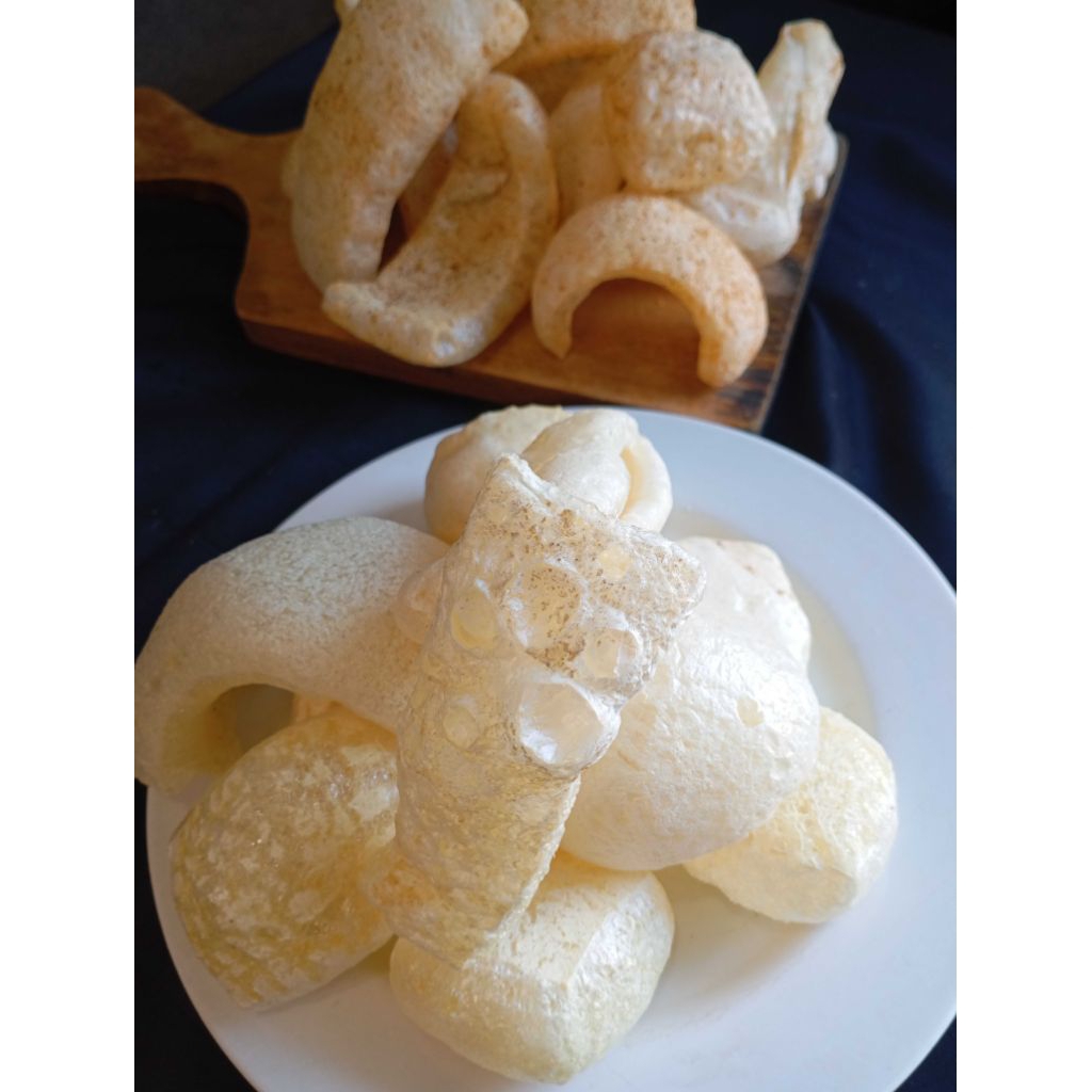 

RAMBAK KERUPUK kULIT RENYAH DAN RAOS 1KG