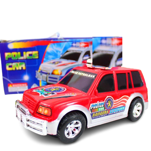 Mainan Anak SY6641 Police Car Bo Mobil Mobilan Polisi Musik Sirine Lampu Menyala