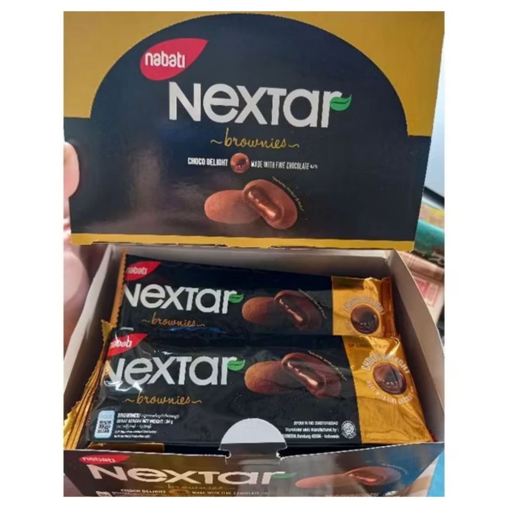 

Nextar Choco Delight Brownies 1Box (34g x 10 Packs)