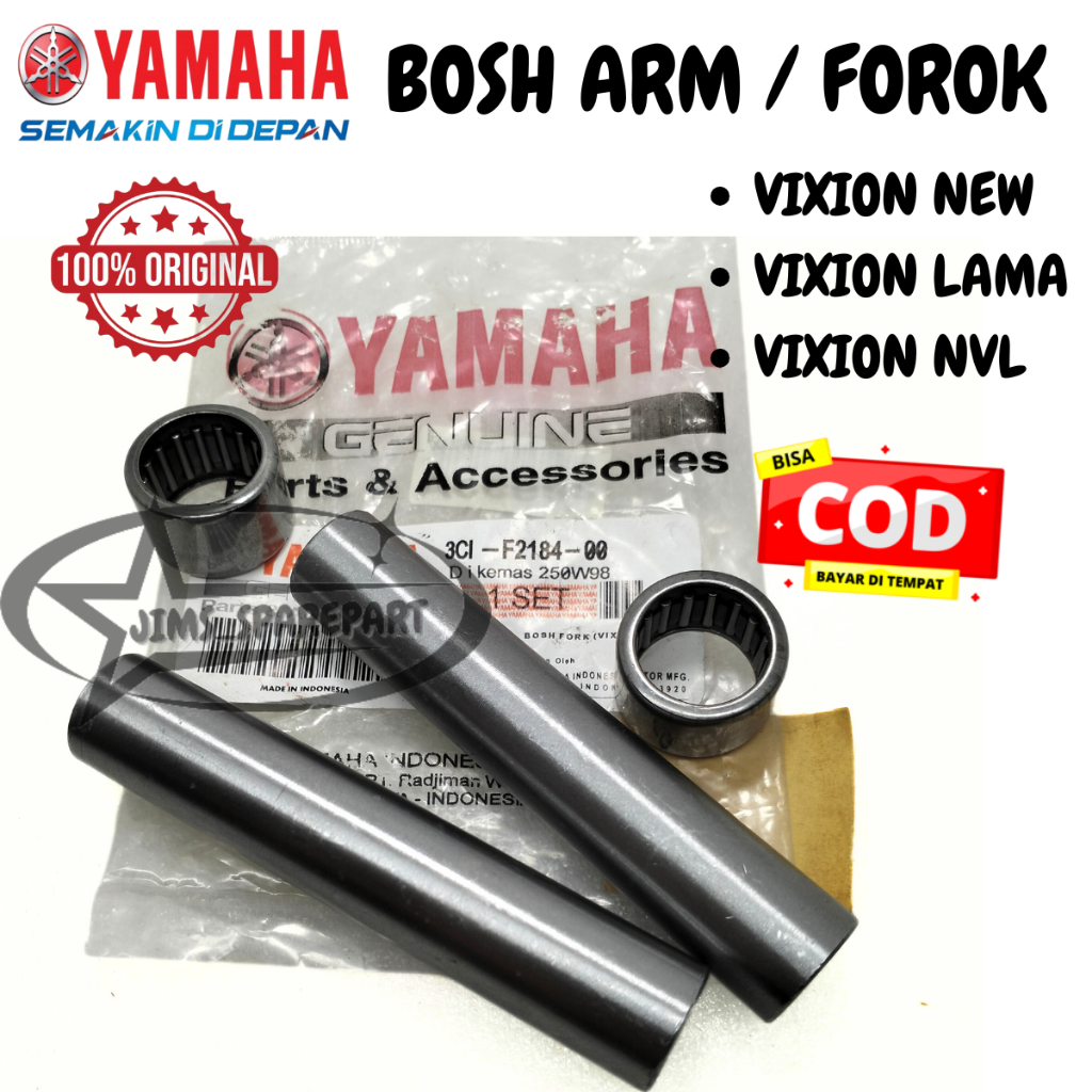 BOSH FORK SWING ARM SASIS YAMAHA 3C1 VIXION NEW / BARU OLD / LAMA NVL KUALITAS ASLI ORI AHM HGP BOS 