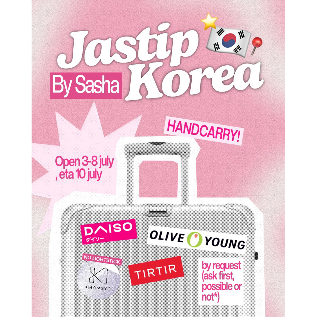 Jajan Korea Olive Young dan Daiso