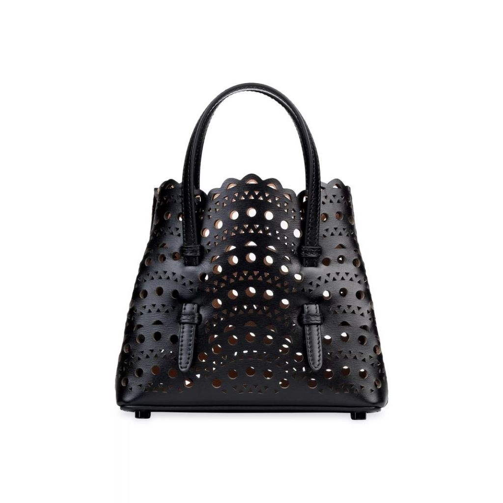 Alaia Mina Micro Bag Black