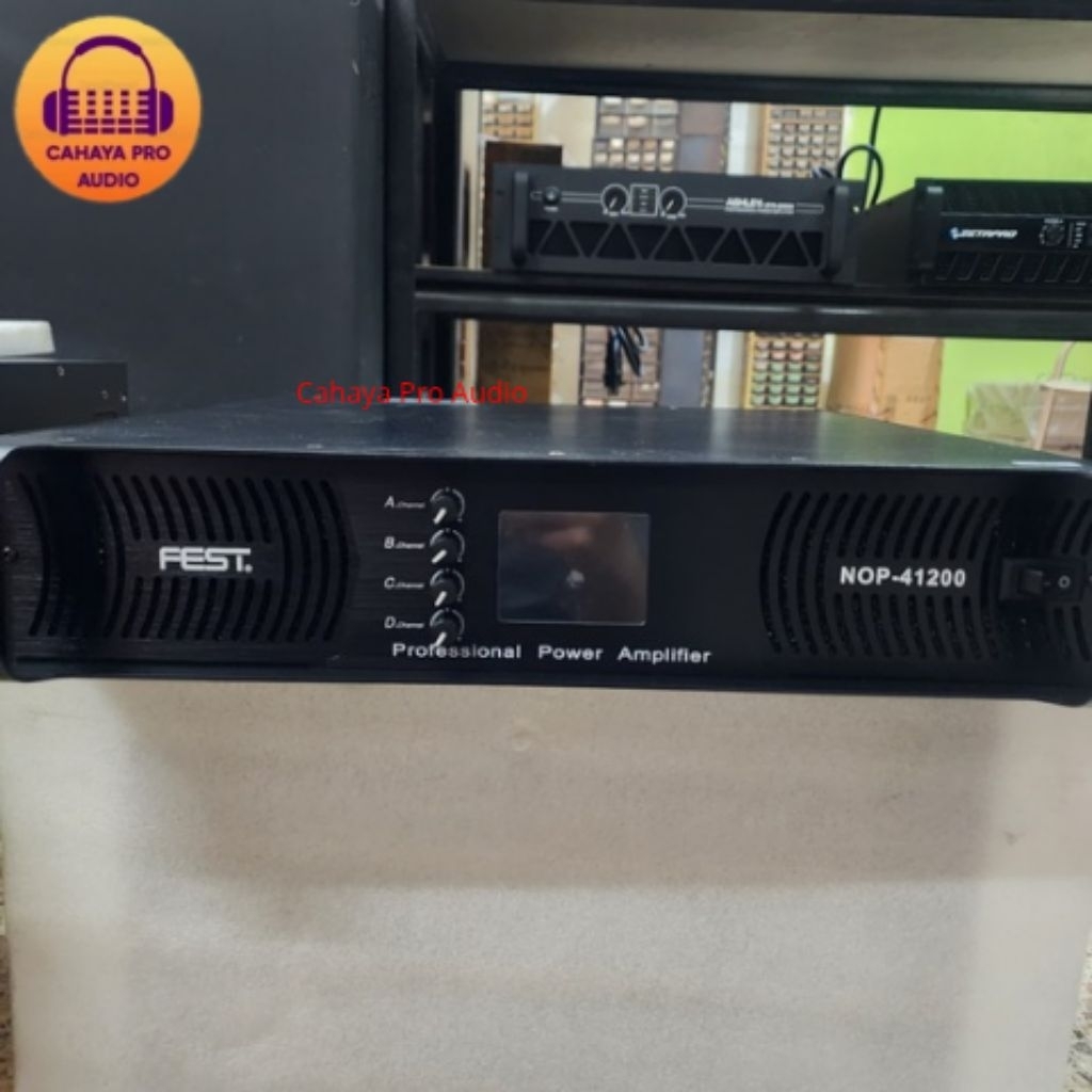 Power Amplifier Fest NOP - 41000 Class H 4 Channel