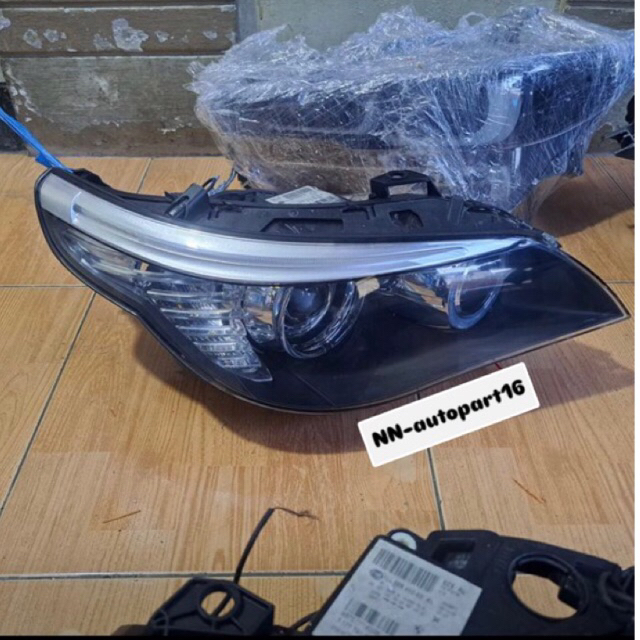 headlamp lampu depan bmw e60