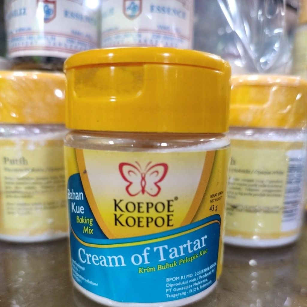 

Cream of tar tar krim bubuk pelapis kue 43g