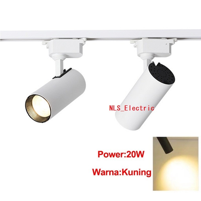 PAKET LAMPU REL PAKET 1bh REL 0.5M + 2bh LAMPU TRACK REL