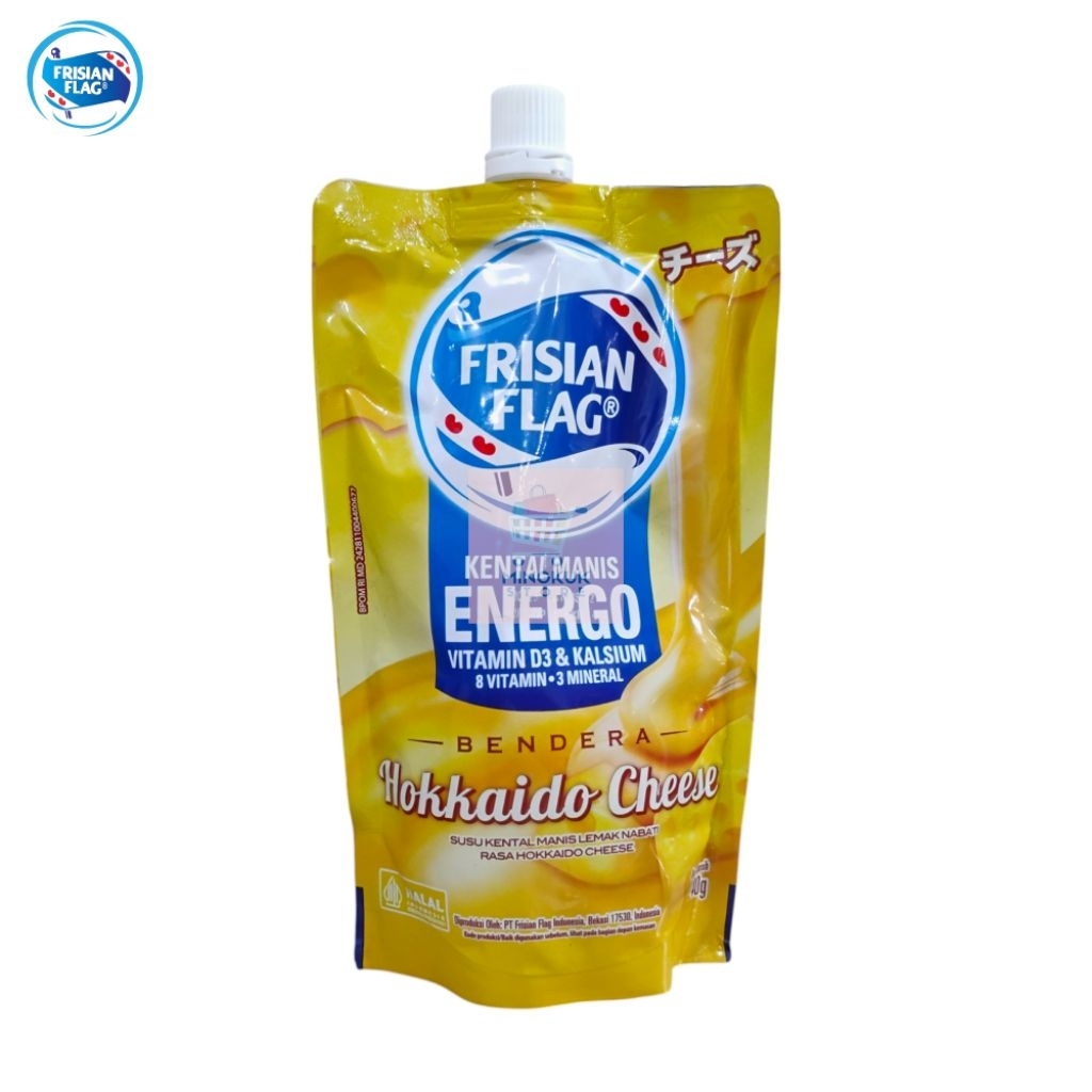 

Bendera Hokkaido Cheese 240gr - Susu Kental Manis Frisian Flag Pouch