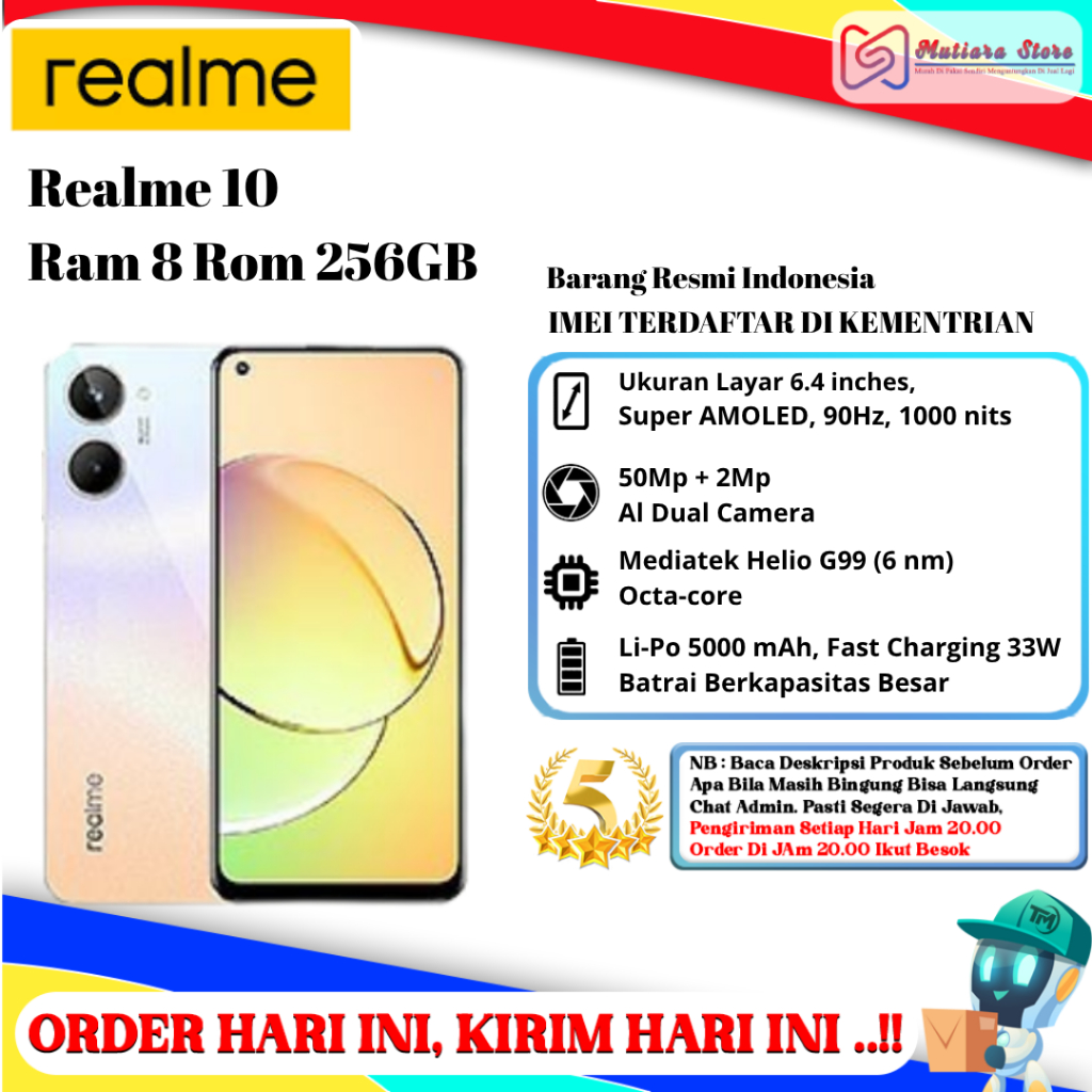 Realme 10 Ram 8 Rom 256GB