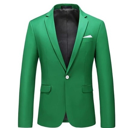 Jas Pria Hijau Muda/Jas Blazer