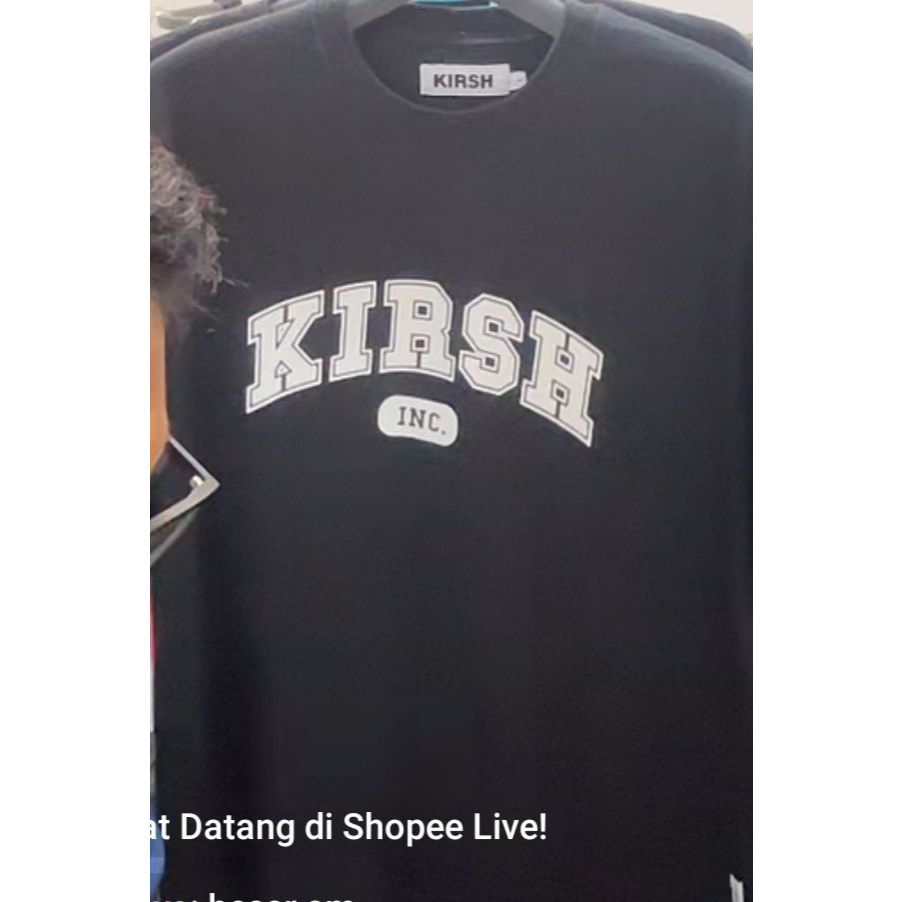 Kaos distro pesanan konsumen Kirsh dewasa dan anak