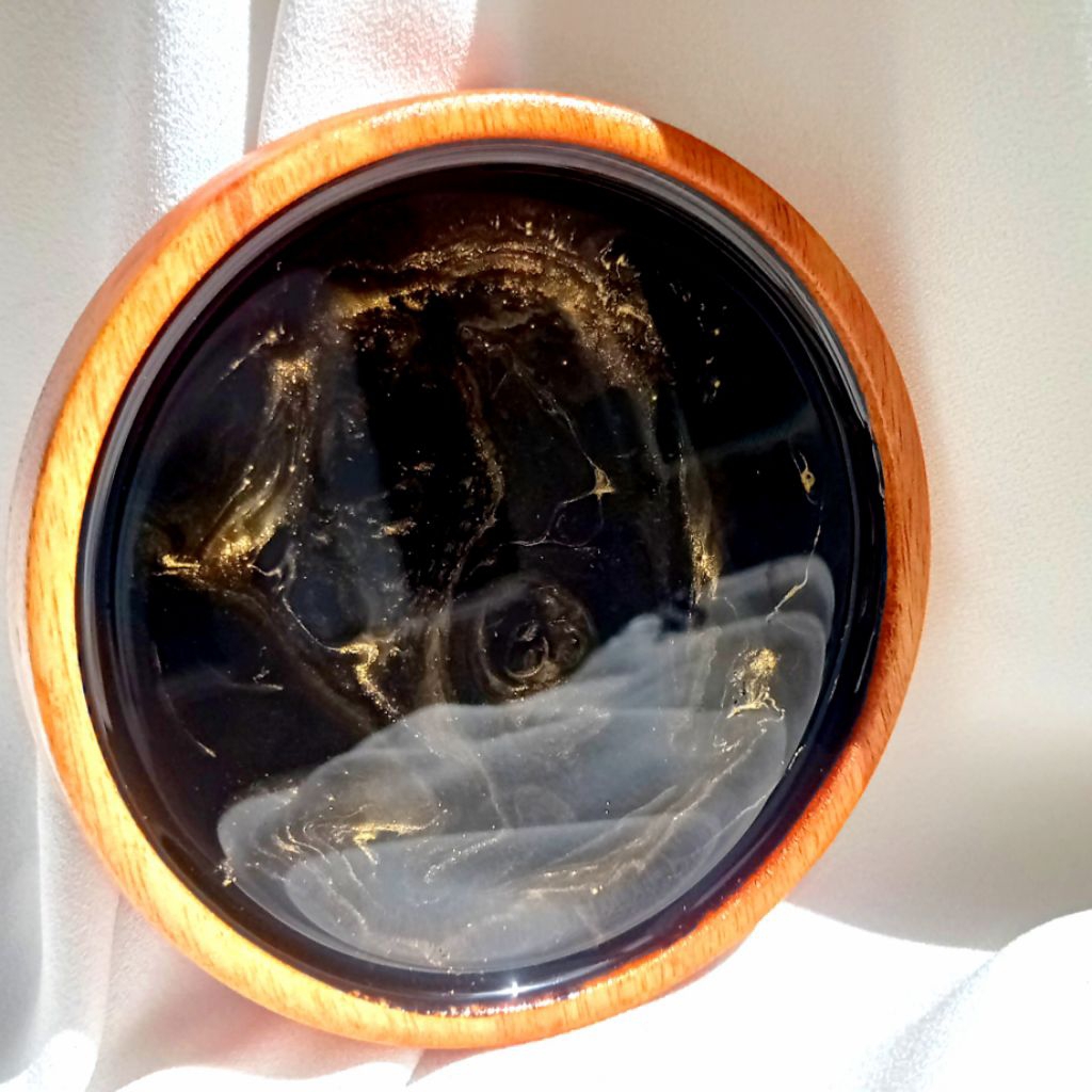 coaster resin / tatakan gelas resin