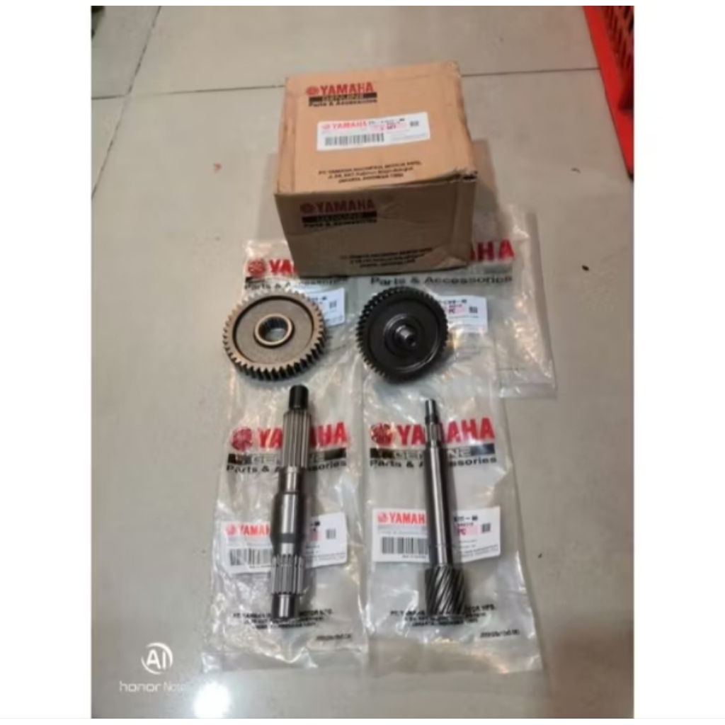 gigi rasio as pully gardan gear box Mio smile Mio sporty Mio soul fino karbu 1set 5TL