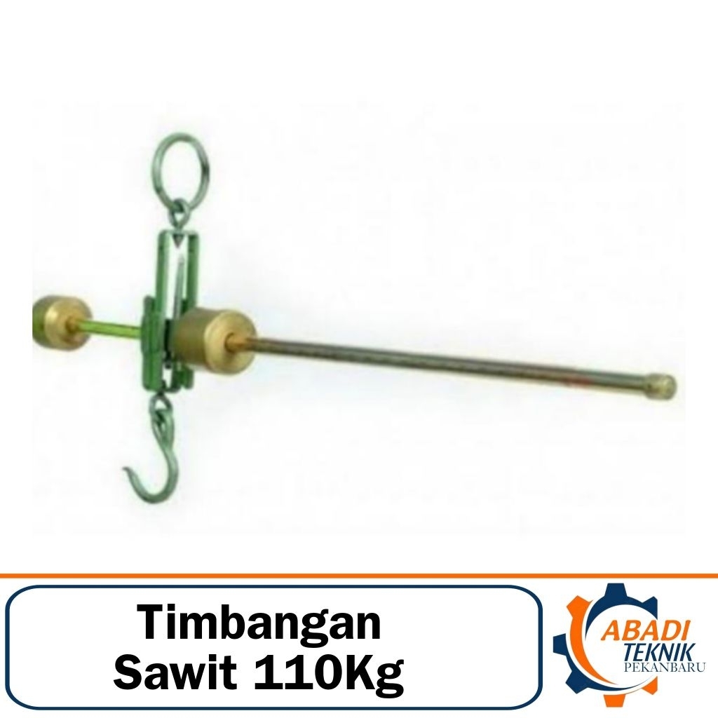 Timbangan Gantung Batang 100 Kg / Timbangan Sawit Kuningan 110 KG