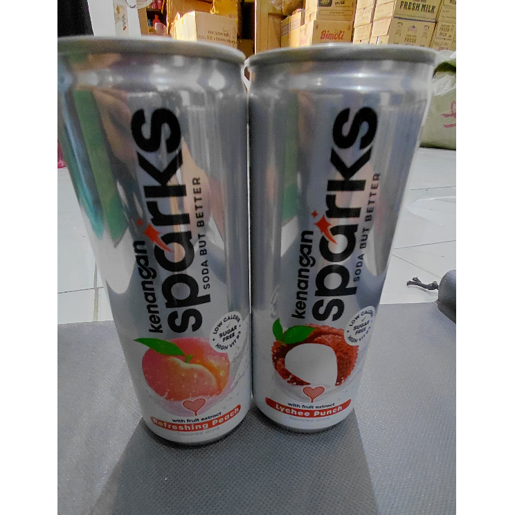 

Kenangan Sparks Soda Low Calorie with Fruit Extract 200 ml (1 kaleng)