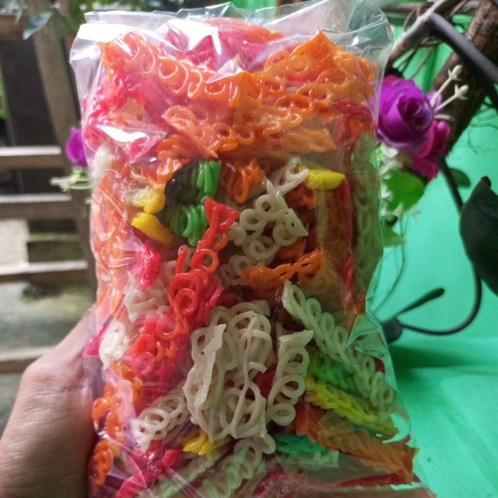 

Kerupuk tangga Berat 500gr isi full