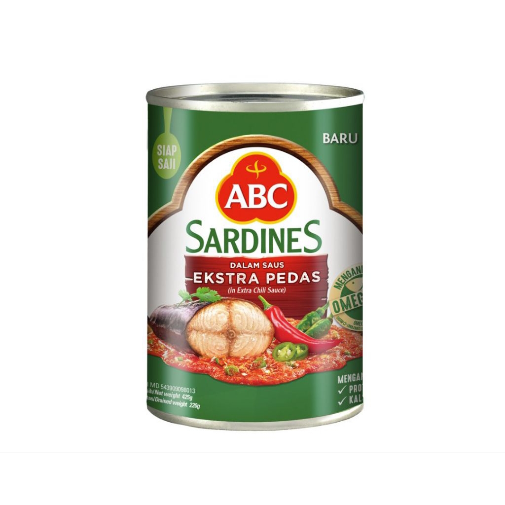 

ABC Sarden Saus Ekstra Pedas 425 gr